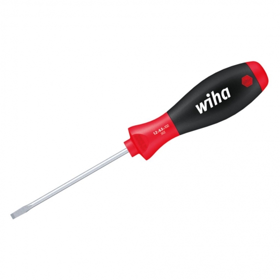 Wiha SoftFinish® Schlitz Elektriker-Schraubendreher 5,5mm x 300mm 302055300 00702