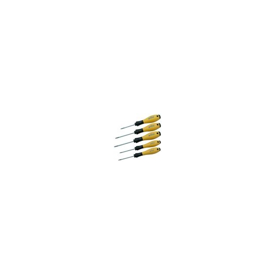 Wiha SoftFinish® ESD TORX® Schraubendrehersatz, 5-tlg. (362ESD K5)