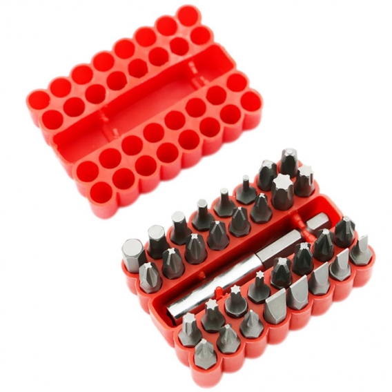 32pcs Schraubendreher Bits Elektro Sechskantschaft Mit 1/4 \'\' Halterung