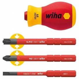 More about Wiha Wiha - Schraubendreher Mit Bithalter Set Softfinish® Slimvario® Electric