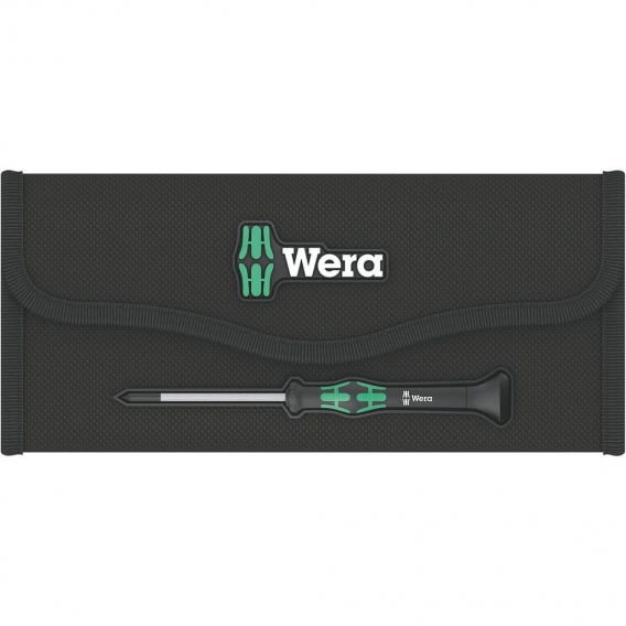 WERA Micro 12 Electronics 1 - Schwarz/Grün - Schwarz