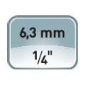 Bit 851/4 Z 1/4 Zoll PH 1 L.127mm zähh.WERA