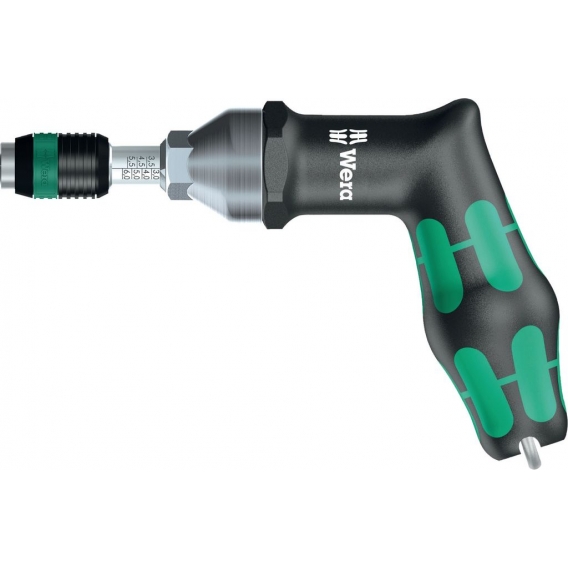 Wera Serie 7400 Kraftform Pistolengriff, einstellbare Drehmomentschraubendreher (3,0-8,8 Nm) mit Rapidaptor Schnellwechselfutter