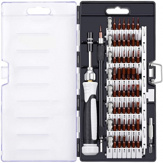 AcserGery 60-in-1-Magnet-Präzisions-Schraubendreher-Kit [S2-Update], Diyife-Schraubendreher-Reparaturwerkzeuge, Multifunktions-S