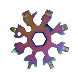 More about AcserGery 18-in-1-Schneeflocke-Multitool, Edelstahl-Schneeflocke-Flaschenöffner/flacher Kreuzschlitz-Schraubendreher-Satz/Schrau