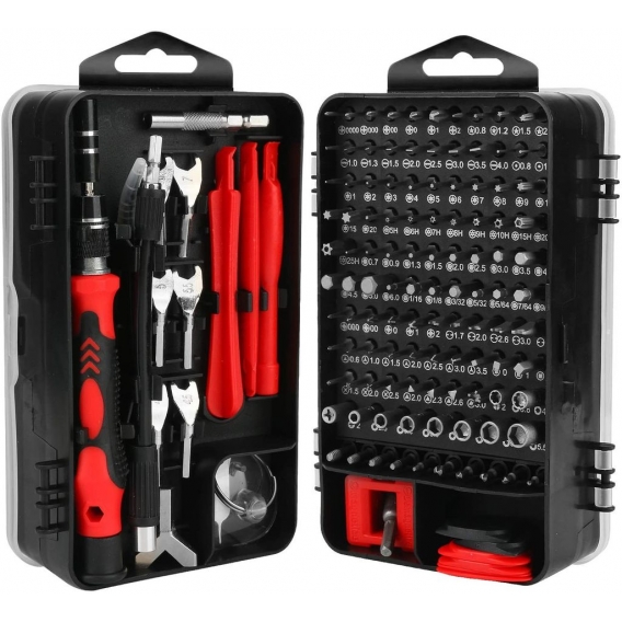 AcserGery 135 in 1 Präzisions-Schraubendreher-Set, Mini-Schraubendreher-Set mit tragbarem Koffer, DIY-Reparatur-Tool-Kit, Handar