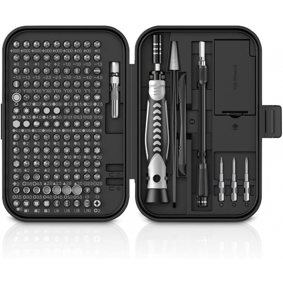 AcserGery 130 in 1 Präzisions-Schraubendreher-Bit-Set, Torx-Schraubendreher-Set, Präzisions-Schraubendreher-Set, DIY-Reparaturwe