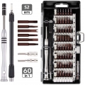 AcserGery Präzisions-Schraubendreher Präzisions-Schraubendreher-Kit, 60-in-1-Set, magnetischer Schraubendreher, Torx-Bit, Comput