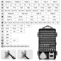 AcserGery 117 in 1 Mini-Präzisions-Schraubendreher-Schraubendreher-Kit Reparaturwerkzeuge für Handy-Laptops, Uhren, Schmuck, Spi