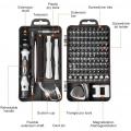 AcserGery 115-in-1-Präzisions-Schraubendreher-Kit zur Reparatur von iPhone, Laptop, PC, MacBook, Xbox-Brille und anderen elektro