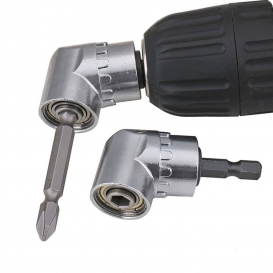 More about AcserGery Schraubendreher-Adapterhalter 105 Grad rechtwinkliger Bohrer und Schraubendreher-Adapter Winkelkopf für 1/4 Zoll Sechs