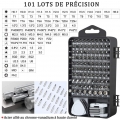 Pyzl Langlebiges Präzisions-Schraubendreher-Set, kleine Box, Torx-Schraubendreher, Macbook, iPhone, Reparatur, Brille, DIY, Uhr,