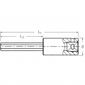 Stahlwille 44a INHEX-Einsätze 1/4 7/32 01450014 (Schraubenziehereinsätze Sechskant)