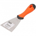 FASTER TOOLS 6046 Spachtel mit SOFT-Griff, Stahlblattbreite 80 mm