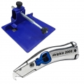 Delphin® SET Streifenschneider 300300 und Delphin® Teppichmesser 2000 blau