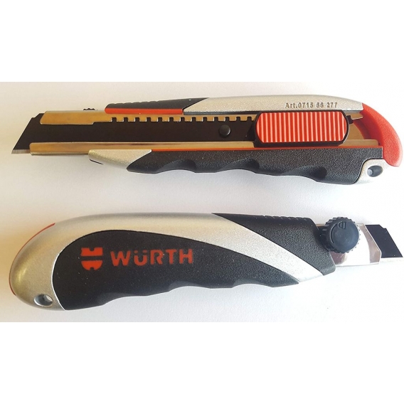 Würth 3K-Cutter-Messer mit Schieber -  071566 277