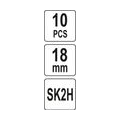 10 St. Abbrechklingen 18 mm ultra scharf