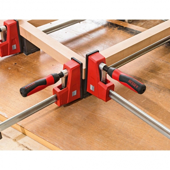 Bessey KRE-SET-A 4x KRE 100 Zwinge 4x TK6 Tischklemme 2x KR-AS Adapter KP KBX20