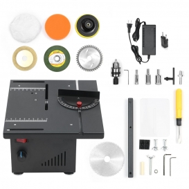 More about KKmoon 110-240V 200W Multifunktionale Tischkreissaege Mini-Desktop-Elektro-Saegeschneider mit Geschwindigkeits- und Winkeleinste