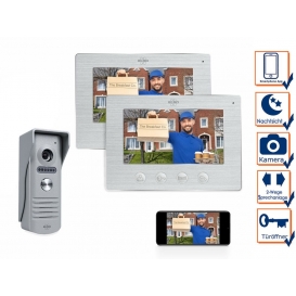 More about ELRO 1 Familienhaus Türklingel mit 2 Monitoren - IP Video Türsprechanlage