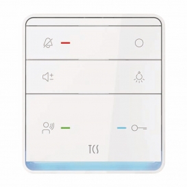 More about Audio Innenstation zum Freisprechen Serie TASTA mit 6 Tasten, Aufputzmontage weiss TCS ISW5010-0145