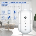 KKmoon WiFi Automatischer Vorhangoeffner Schliessroboter Drahtloser intelligenter Vorhangmotor Timer Sprachsteuerung Smart Home-