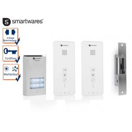More about Set: 2 Familienhaus Türsprechanlage mit Türöffner für normale Türen links rechts