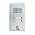 Behnke 5-0053 Serie 5 Unterputz-Set 2-Ruftasten Türtelefon Sprechstelle Silber