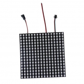 More about LED-Pixel-Matrix-Panel-Bildschirm / WS2812B Programmierbare Vollfarb-RGB-Flexible schwarze PCB-Traumfarbenbeleuchtung 5050SMD-Bi
