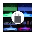 LED-Pixel-Matrix-Panel-Bildschirm / WS2812B Programmierbare Vollfarb-RGB-Flexible schwarze PCB-Traumfarbenbeleuchtung 5050SMD-Bi