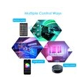 Smart Wifi LED RGB Lichtbaender 32,8ft. 5050 Farbwechsellichter mit Voice & APP & 24 Tasten Fernbedienung Tape Lights Weihnachts