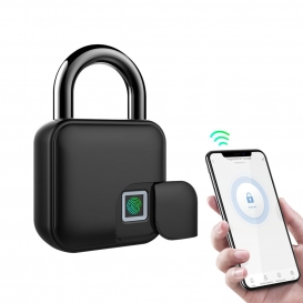 More about Smart Padlock Fingerprint & APP Entsperren 300mAh Wiederaufladbarer Fingerabdruck BT Lock Keyless 10 Sets Fingerabdruecke IP65 W