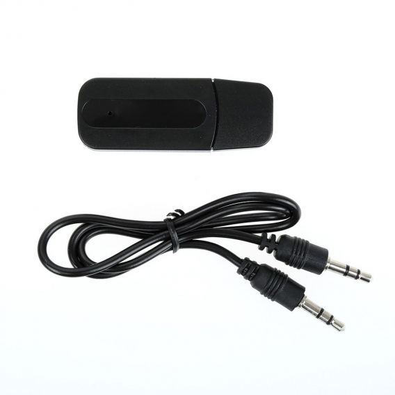 AcserGery Auto USB A2DP 3,5 mm Freisprecheinrichtung Bluetooth AUX Stereo Audio Receiver Dongle Adapter