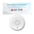 Tuya Smart Home ZigBee-Rauchmelder-Sensor Smart Fire Alarm Sensor Drahtloses Sicherheitssystem Smart Life Tuya APP-Steuerung fue