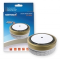 Nemaxx M1-Mini Rauchmelder - sensibler, photoelektrischer Rauchwarnmelder mit Lithiumbatterie Typ DC3V nach DIN EN14604 & VdS - 