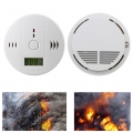 Yakimz CO Melder Alarm Kohlenmonoxid 2x Rauchmelder Gasmelder Gaswarner LCD Anzeige Kohlenmonoxidmelder Brandschutz CO Sensor