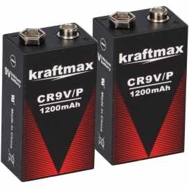 More about 2x Kraftmax Lithium 9V Block Hochleistungs- Batterien für Rauchmelder Feuermelder - 10 Jahre Batterie Lebensdauer