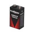 2x Kraftmax Lithium 9V Block Hochleistungs- Batterien für Rauchmelder Feuermelder - 10 Jahre Batterie Lebensdauer