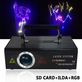 More about 500mW Bühnenbeleuchtung Bühnenlicht RGB ILDA Animation Laser LED Wandleuchte DMX Party Stage Licht