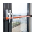 SCHMIDT security tools Sicherungsstange 101-175cm Einbruchsicherung für Fenster und Türen