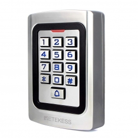 More about Retekess T-AC04 Digicode Tastatur Metall IP68 Zugangskontrolle PIN 125KHz RFID Wasserdicht Hinterleuchtet Wiegand 26 Diebstahlsi