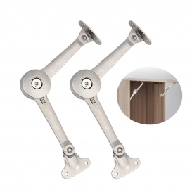 More about 2Pcs Soft Close Lid Support Hinge Lid Stay Tension Adjustable Lid Support Hinge Klappenstütze für Schrank