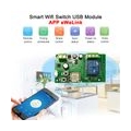 eWeLink DC5V 12V 24V 32V Wifi Switch Wireless Relay Module Smart Home Automation Modules Phone APP Remote Control Timer Switch A