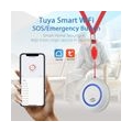 Tuya Wireless Fidelity Intelligente Notruftaste Eine Taste Alarm-Ruftaste fuer aeltere Menschen Intelligente Szenenverknuepfung 