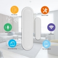 WIFI Tš¹r Sensor Tuya APP Control Tš¹r Fenster?ffnung Sicherheit Alarm Sensor Magnetschalter Drahtloser Detektor Kompatibel mit 