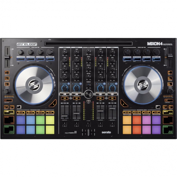 Reloop Mixon 4, 6,3 mm, 3.5 mm/6.35 mm, Gleichstrom, 12 V, 3 A, Windows 10,Windows 7,Windows 8.1