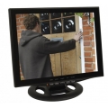 15' (38cm) CCTV Monitor Video Überwachungsmonitor mit LED Backlight HDMI VGA 2x BNC Video Eingang
