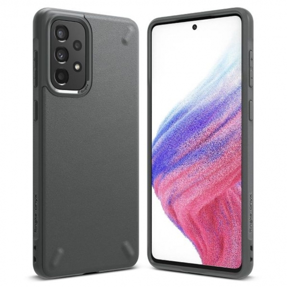 Ringke Onyx Durable TPU Cover für Samsung Galaxy A53 5G grau