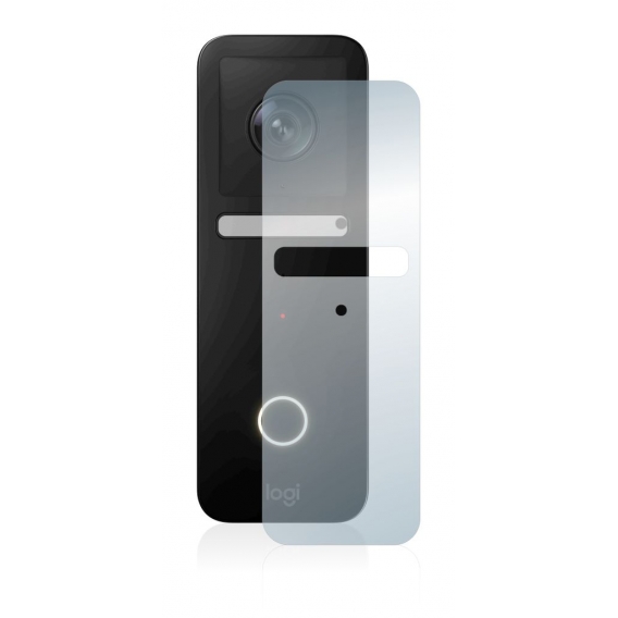 BROTECT AirGlass Flexible Panzerglasfolie für Logitech Circle View Doorbell Klar Transparent