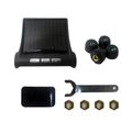 Automotive Tpms Reifendrucküberwachungssystem Solar Digital LCD Display Car Security Alarm System Reifendruckmesser